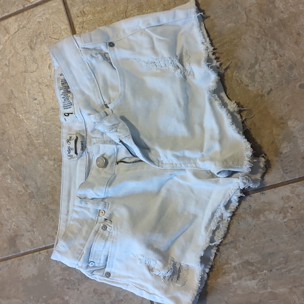 White shorts